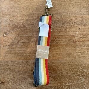 Madewell Vibrant Striped Bag Strap